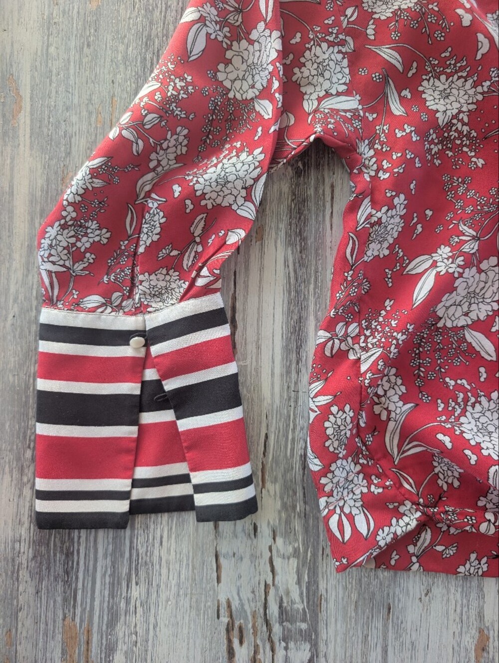 Massimo Dutti Floral Co-Ord Set Tie Front Blouse & Wide Leg Crop Pants Women's 4 - Picture 3 of 9